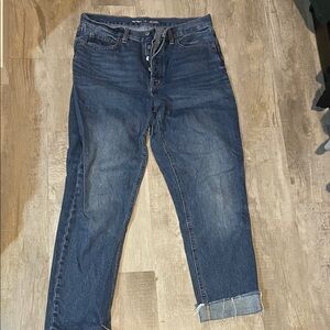 Old Navy Dark Blue Denim Jeans 12 tall
